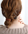 メタルデザインヘアピン［6本セット］