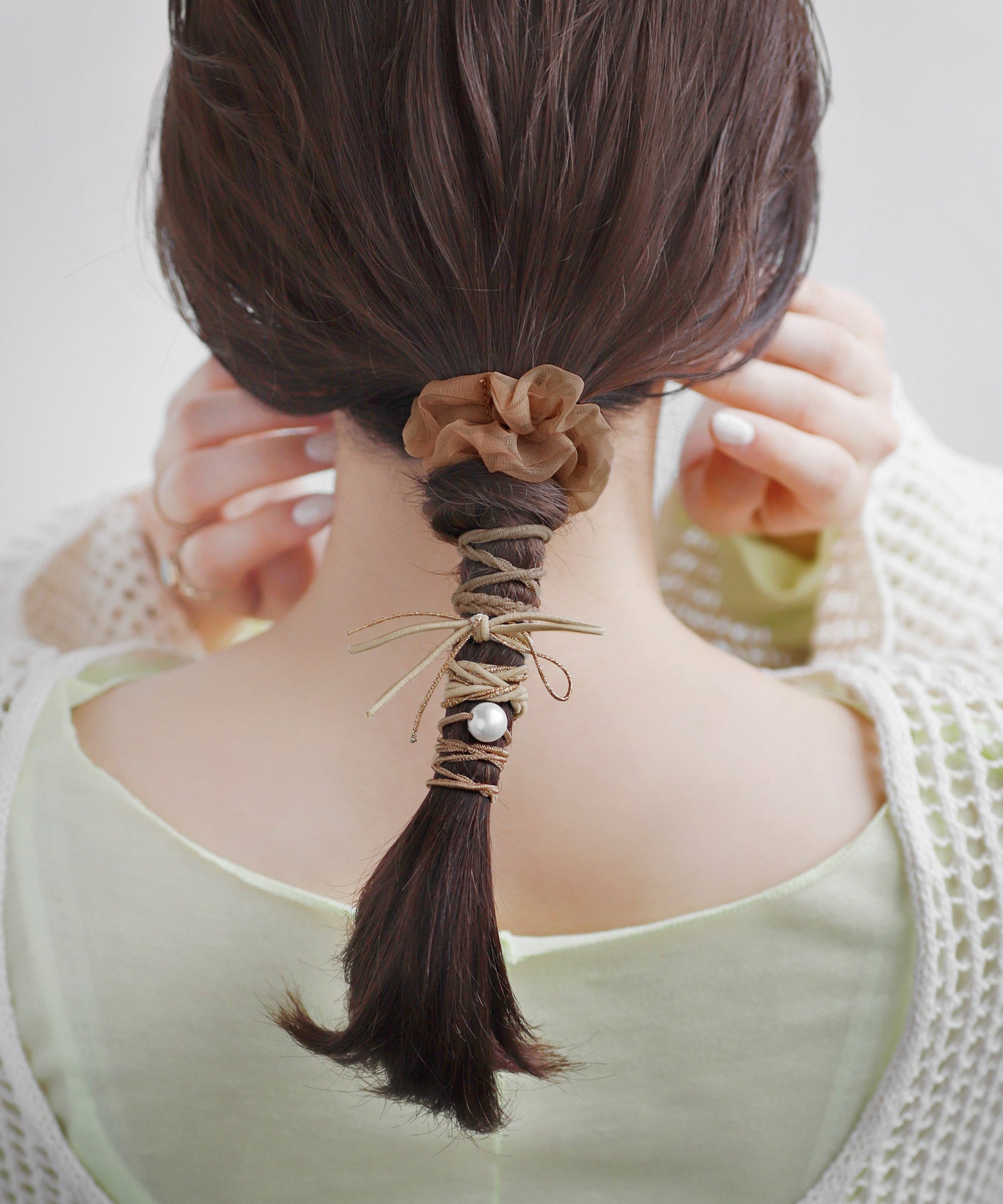 NiziU シュシュ 4こセット ニジュー髪ゴム 推しカラー NiziU シュシュ