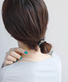 メタルポイントデザインヘアゴム[5本セット]
