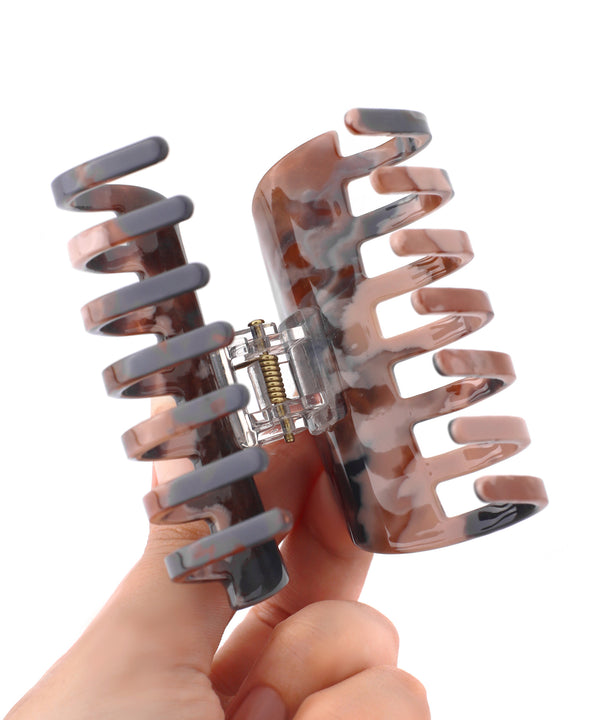 マルチ柄ハーフムーンバンス