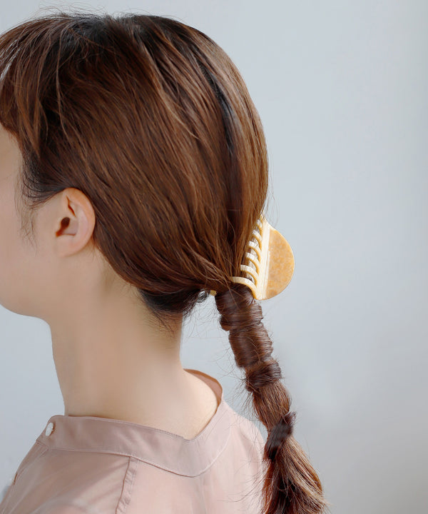 マルチ柄ハーフムーンバンス