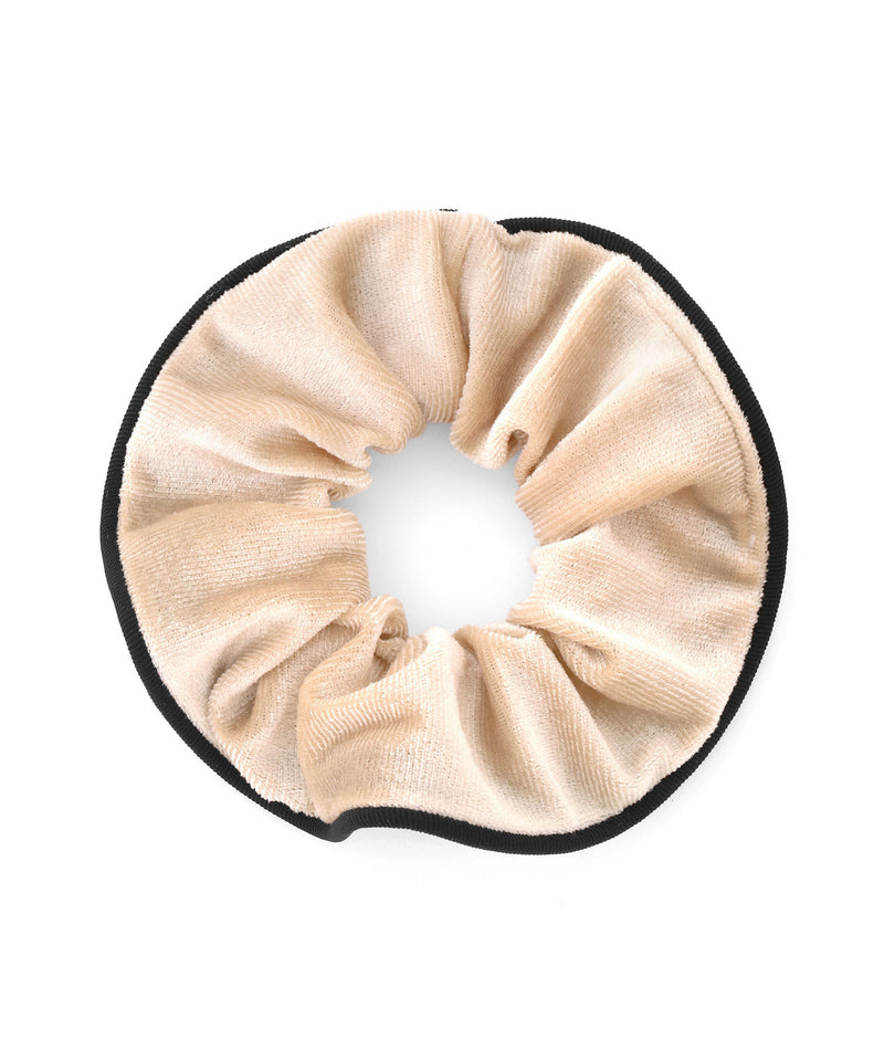 Piping Velvet Scrunchie