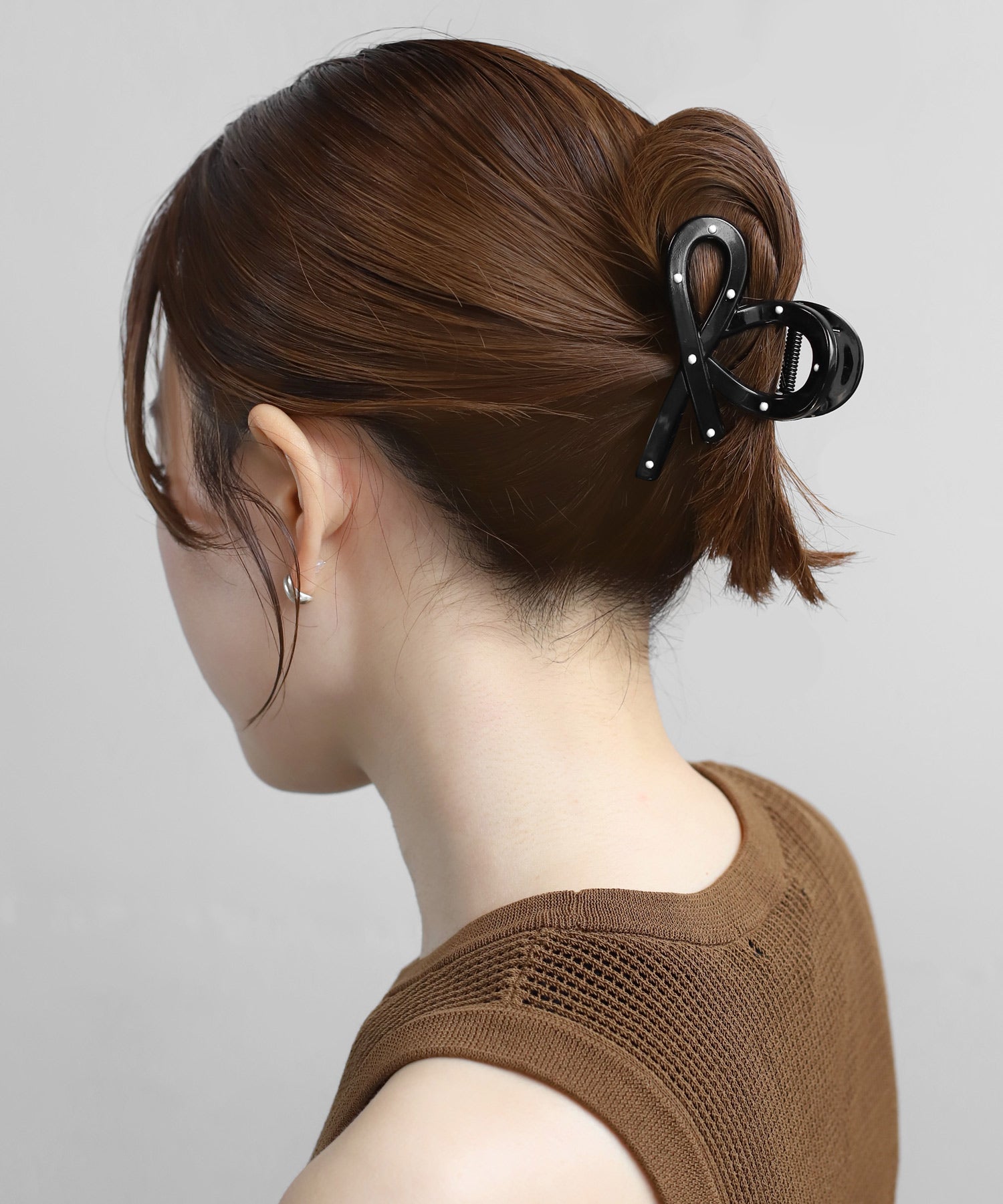 ANEMONE】ドット柄リボンバンス｜アネモネ・シエナロゼ・ミミサン