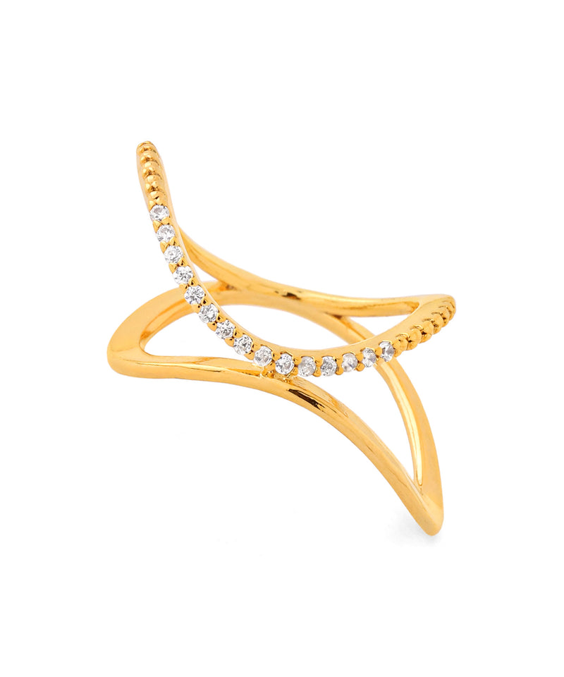 Double Line Bijou Ring