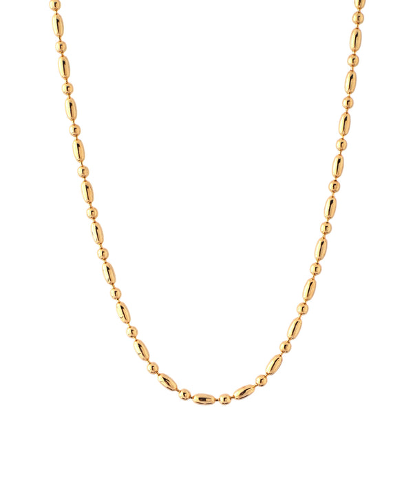 Cylinder Ball Chain Necklace