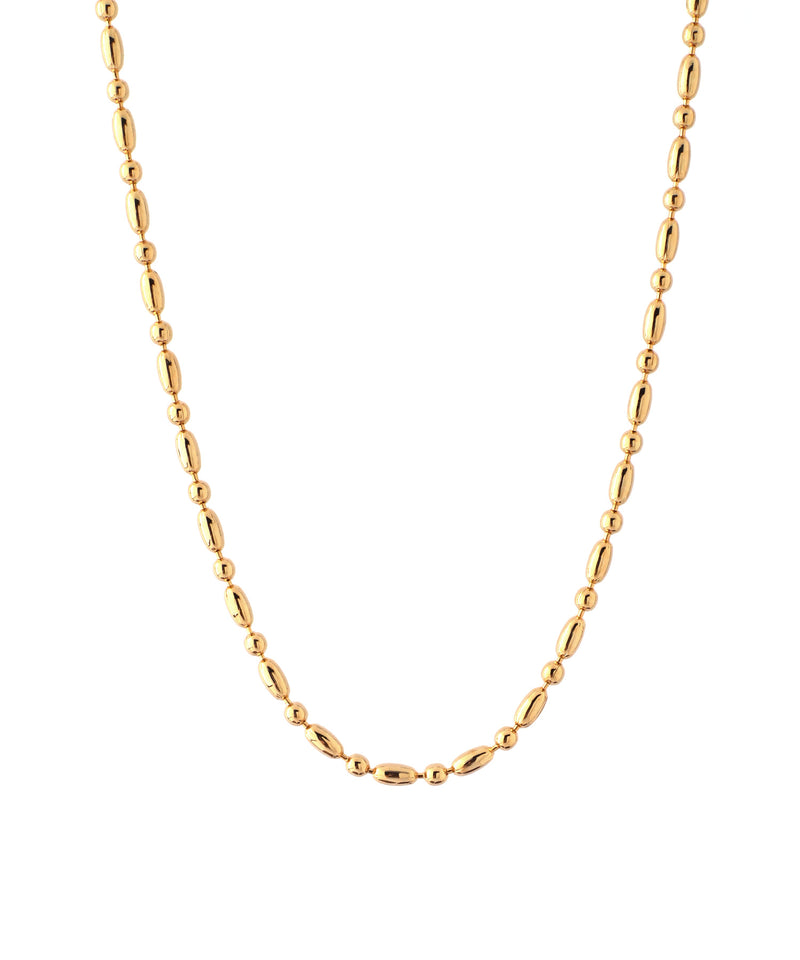 Cylinder Ball Chain Necklace