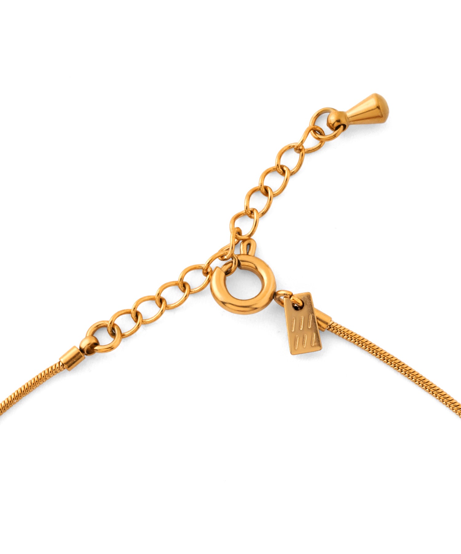 mimi33】ノットモチーフネックレス[ステンレス][Sheerchic]｜アネモネ