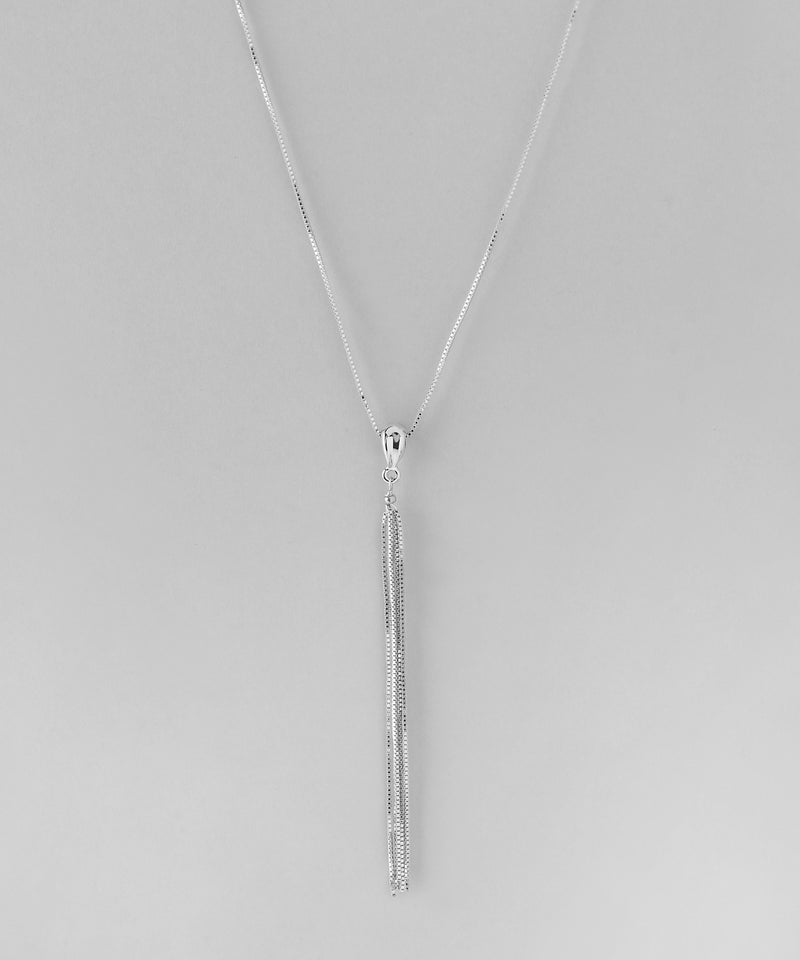 チェーンタッセルネックレス