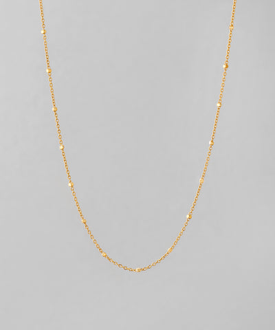 glitter chain necklace
