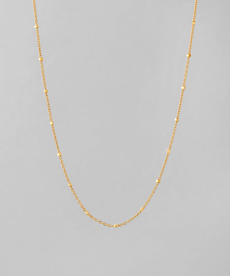 glitter chain necklace