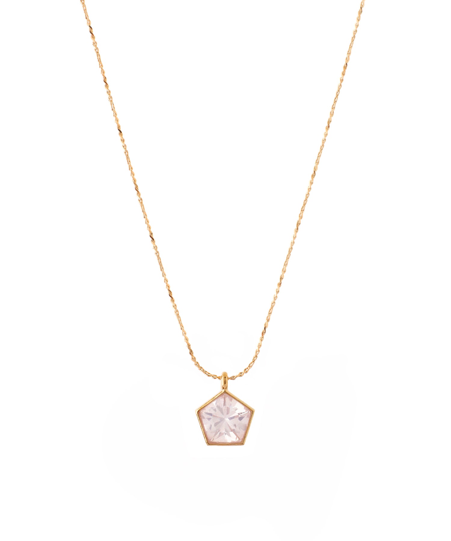 ANEMONE】ジルコニアペンタゴンネックレス｜SANPO ONLINE(サンポー