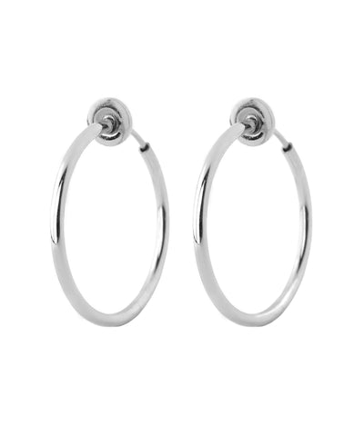 metal hoop earrings