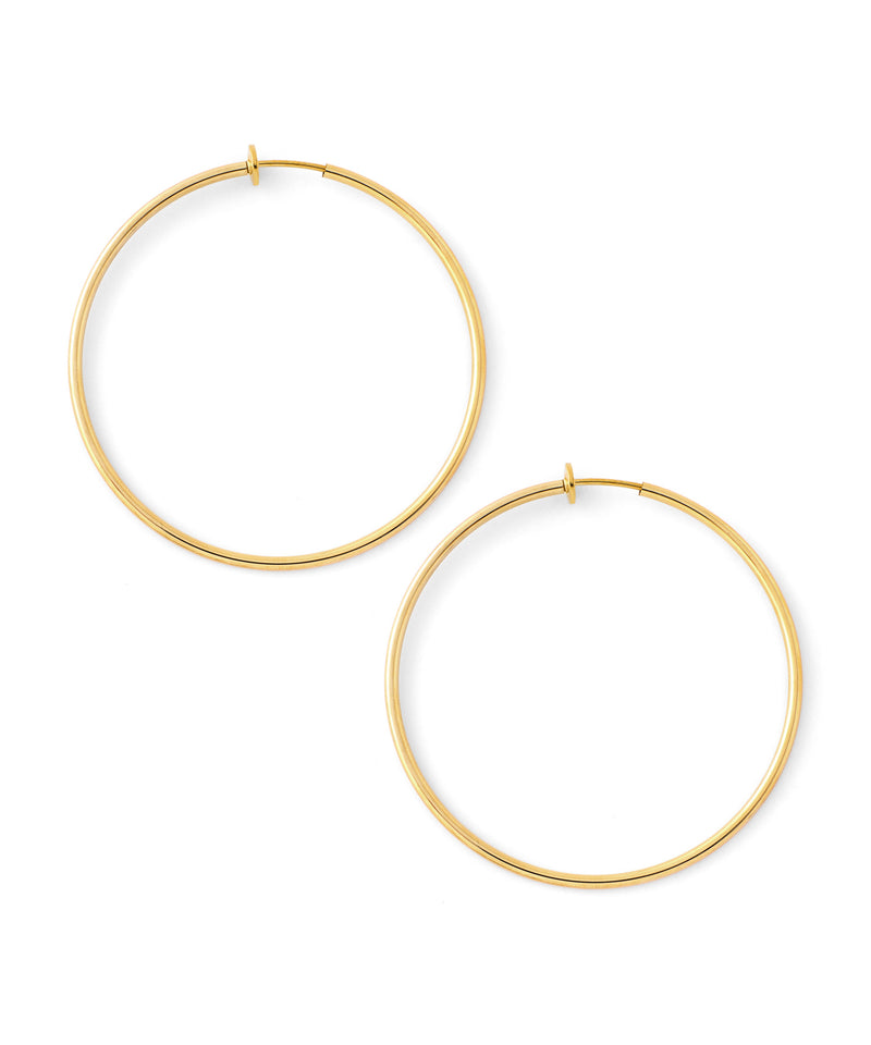 metal hoop earrings