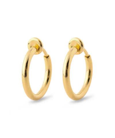 メタルフープイヤリング