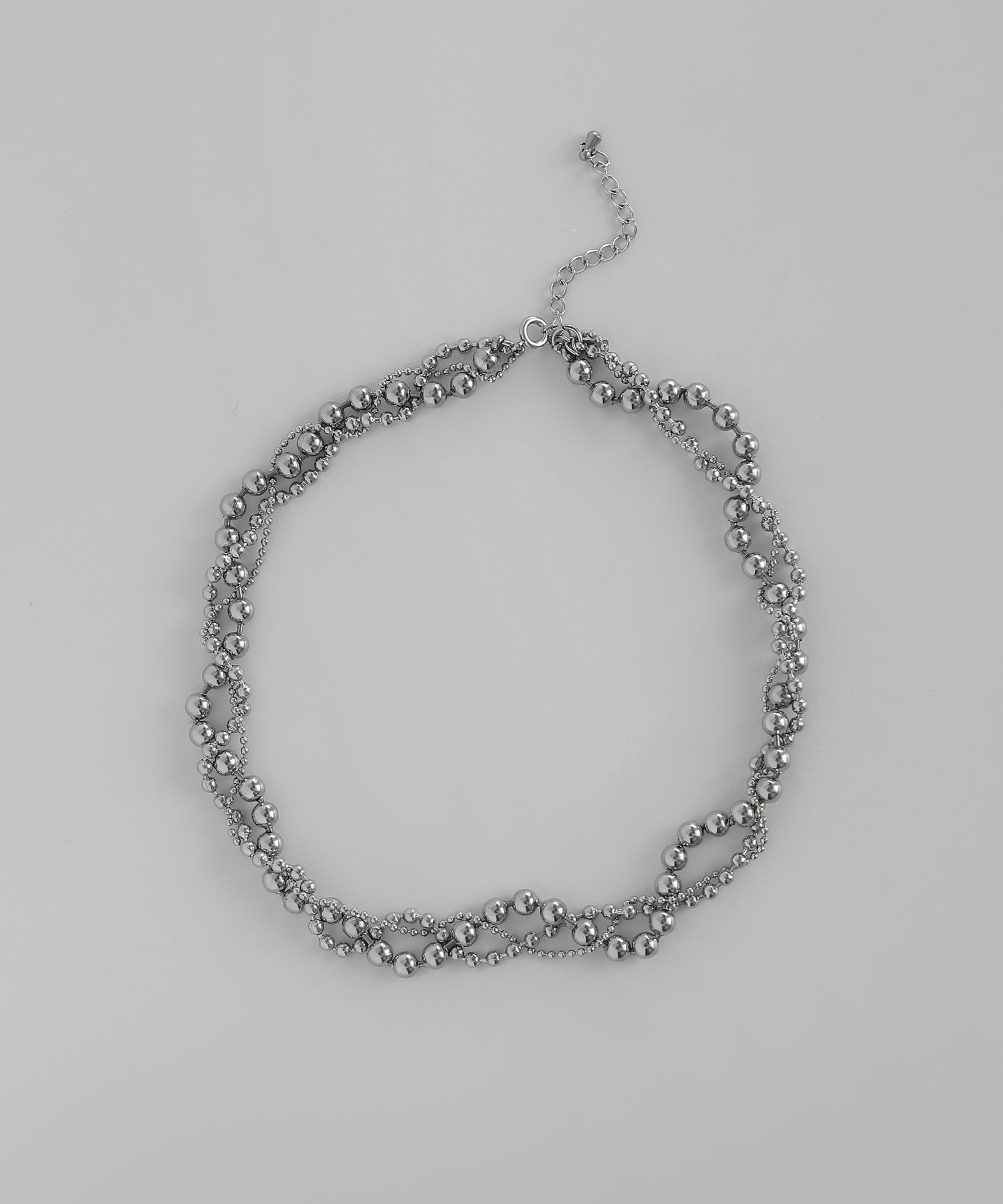 シルバー925 ツイストチェーンネックレス MR.mimi33 約50cm 6g MR.mimi33]【NECKLACE】チェーンで魅せる | SANPO ONLINE