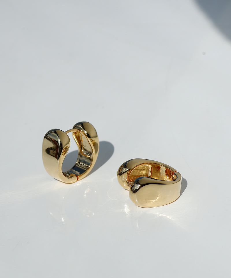 ワイドフープピアス[Ownideal]