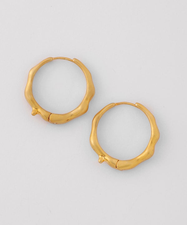ニュアンスフープピアス[Ownideal]