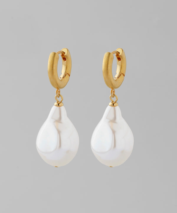 パール×フープピアス[Ownideal]