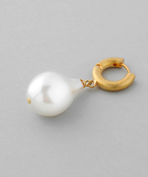 パール×フープピアス[Ownideal]
