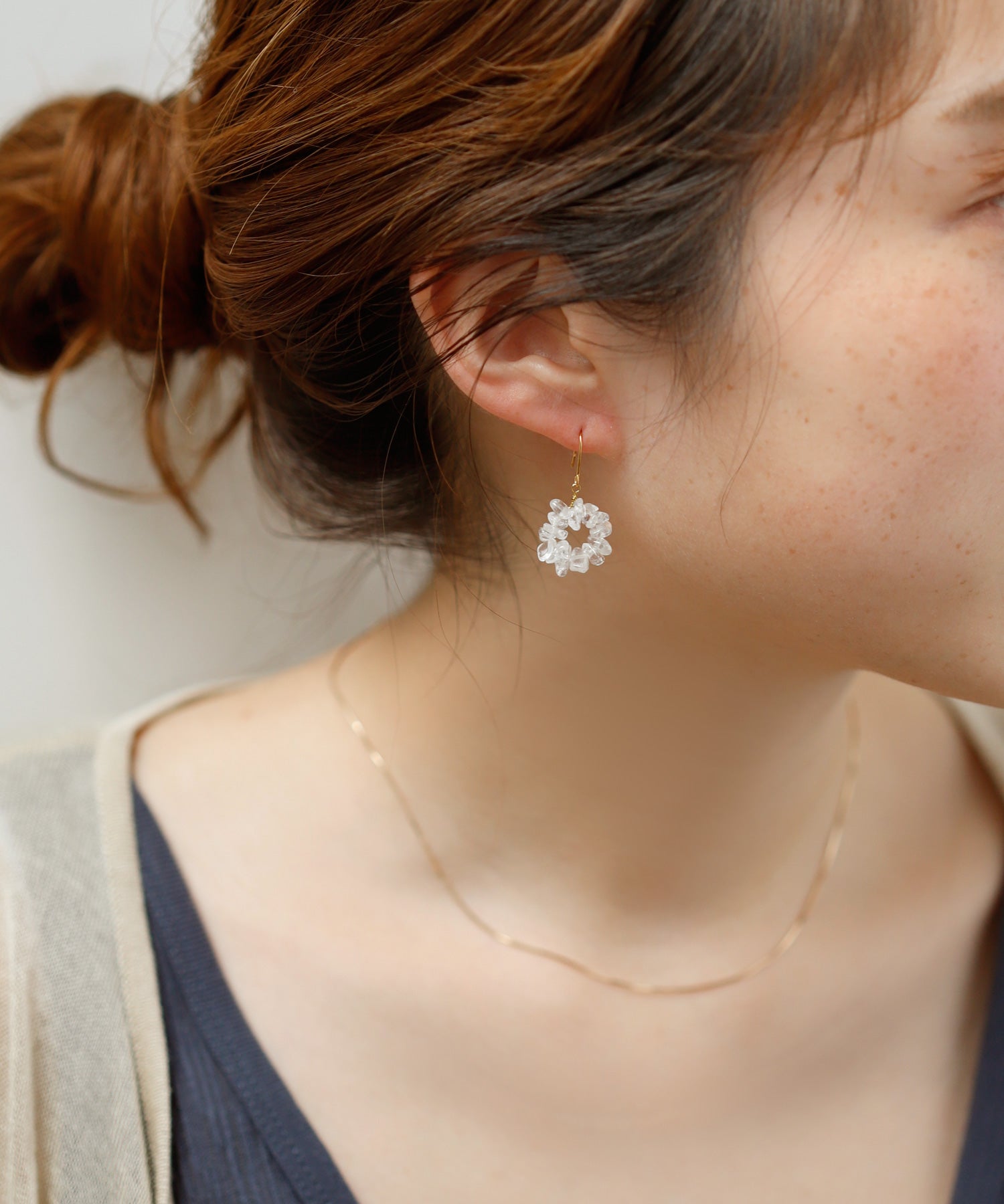 mimi33】ジェムストーンミニピアス[Sheeechic]｜SANPO ONLINE(サンポー