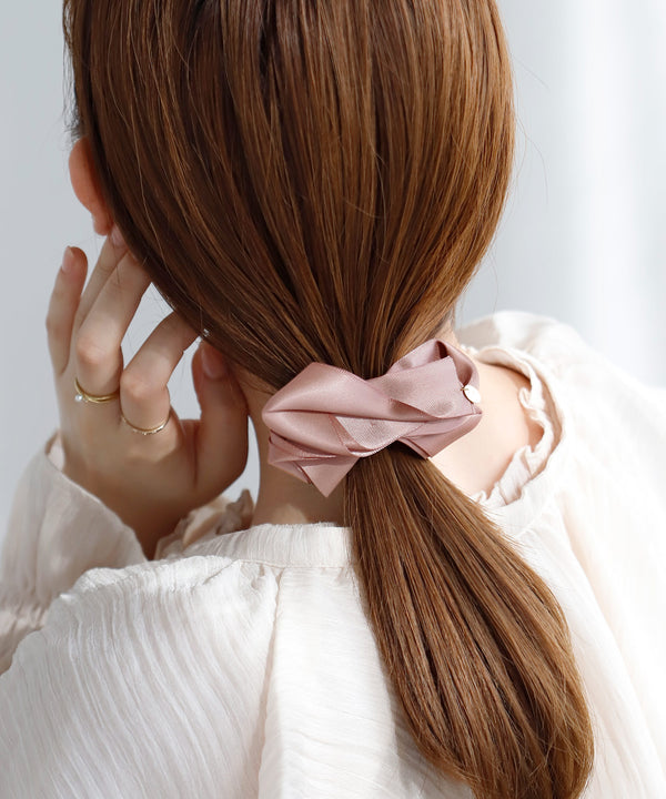 重なりリボンポニーフック