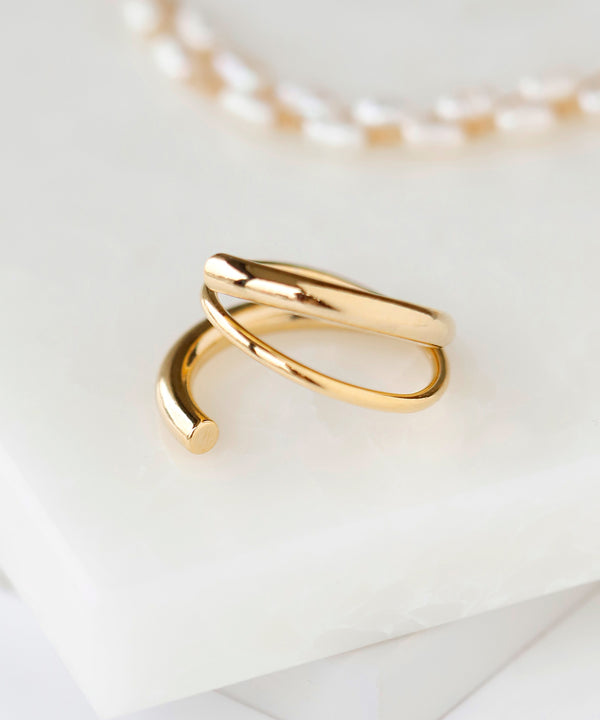 Coil Line Metal Ring