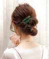 Multi-pattern cloud hair clip [A] [Set of 2]