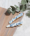 Multi-pattern cloud hair clip [A] [Set of 2]