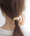 スクエアプレートヘアゴム[Stella]