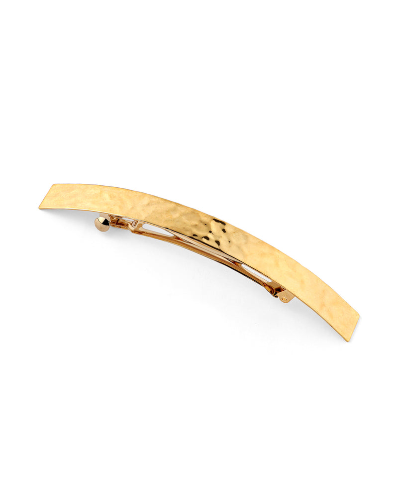 Craft-style metal long square barrette