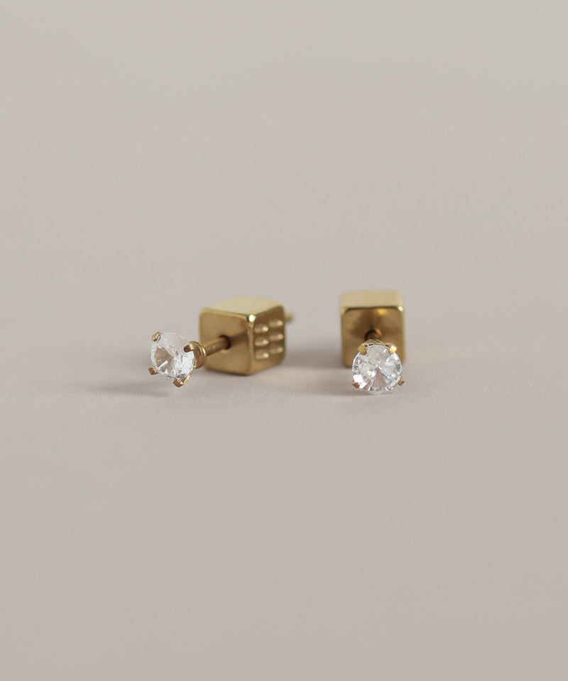ビジューピアス[ステンレス][Basic]