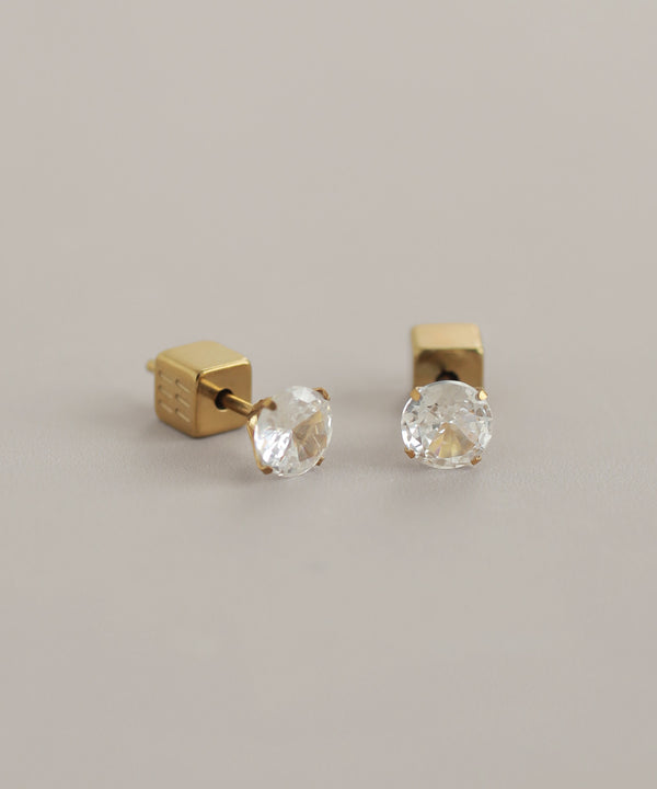 ビジューピアス[ステンレス][Basic]