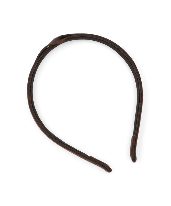 Suede chic color headband