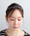 Suede chic color headband