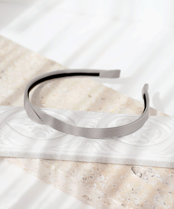 Suede chic color headband