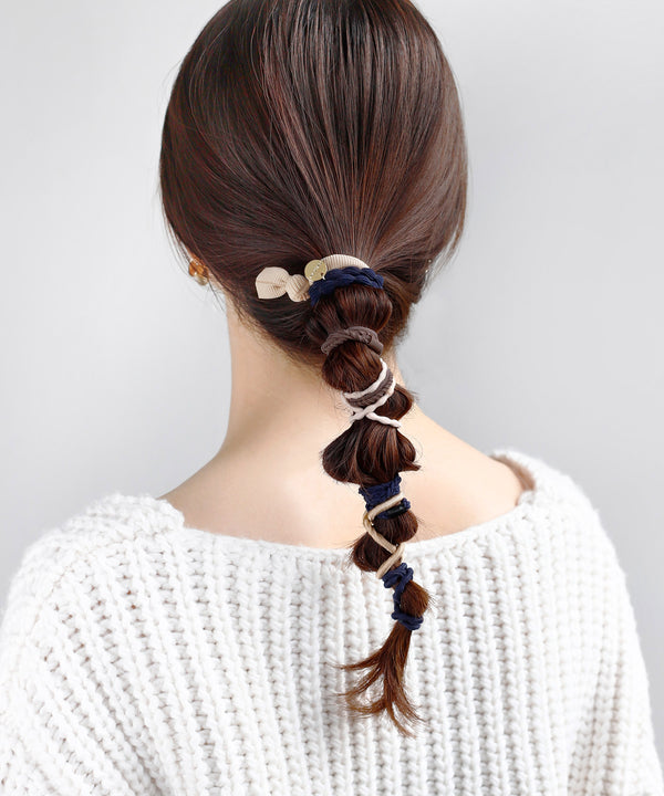 マルチデザインヘアゴム[7本セット]