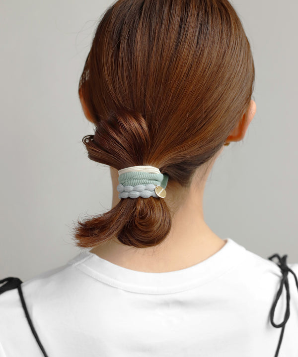 マルチデザインヘアゴム[7本セット]