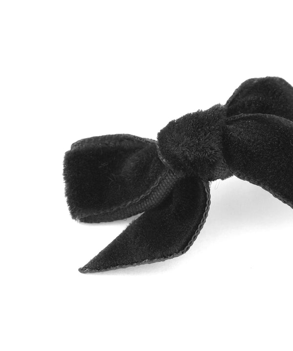Velour Ribbon Mini Clips (Set of 3)