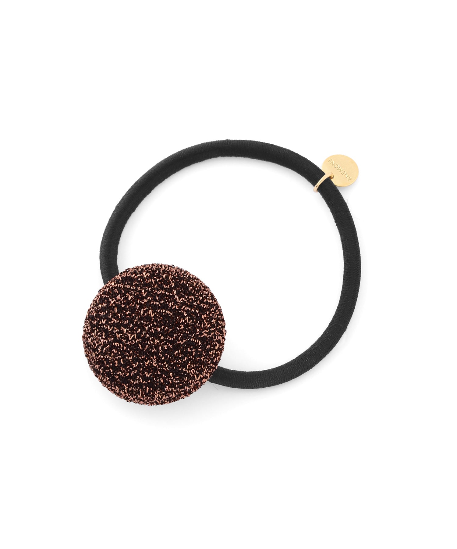 ANEMONE】ラメボタンヘアゴム｜アネモネ・シエナロゼ・ミミサンジュウ