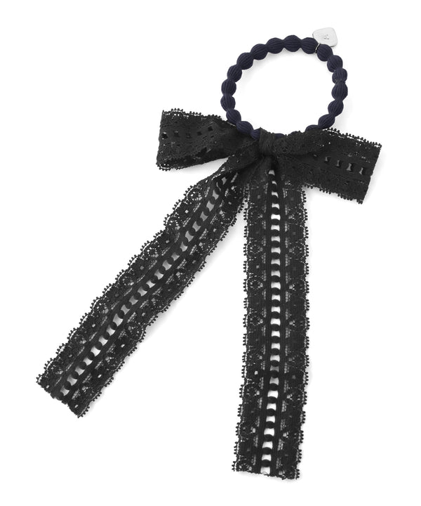 レースリボンヘアゴム