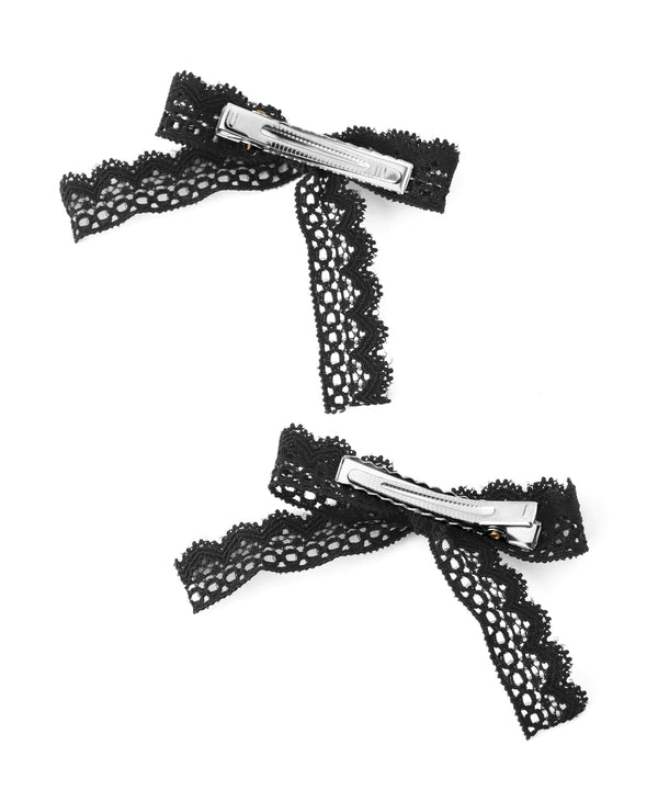 レースリボンクリップ