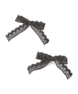 レースリボンクリップ