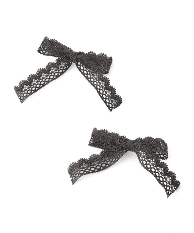 レースリボンクリップ