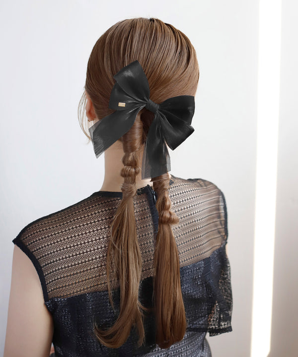 シアービッグリボンクリップ