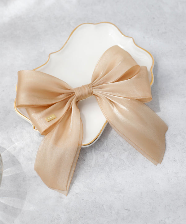 シアービッグリボンクリップ