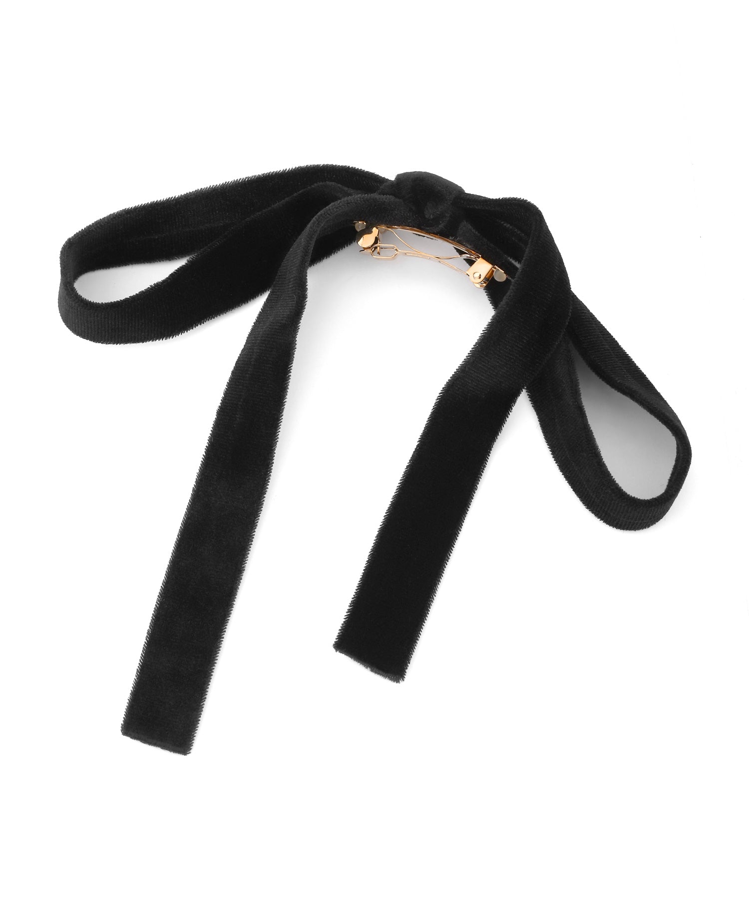 ANEMONE】ベロアリボンミニバレッタ｜アネモネ・シエナロゼ