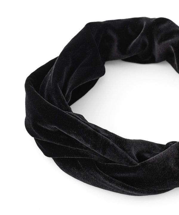 ベロアバックワイヤーターバン