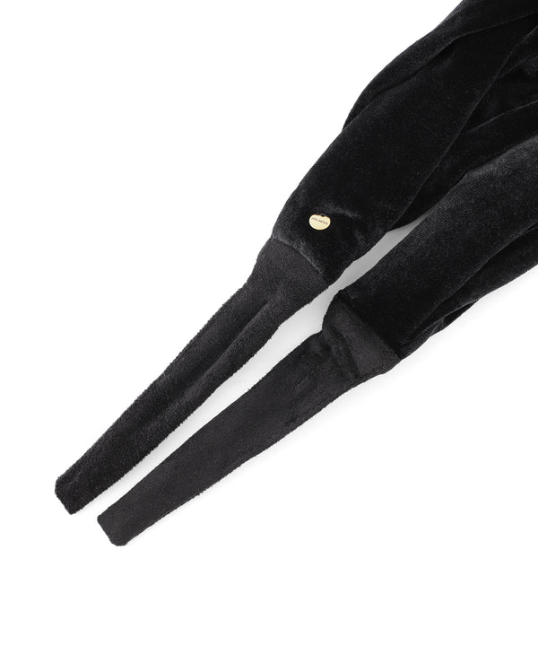 ベロアバックワイヤーターバン