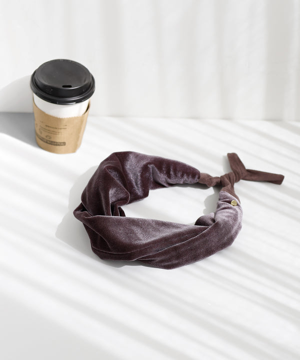 ベロアバックワイヤーターバン