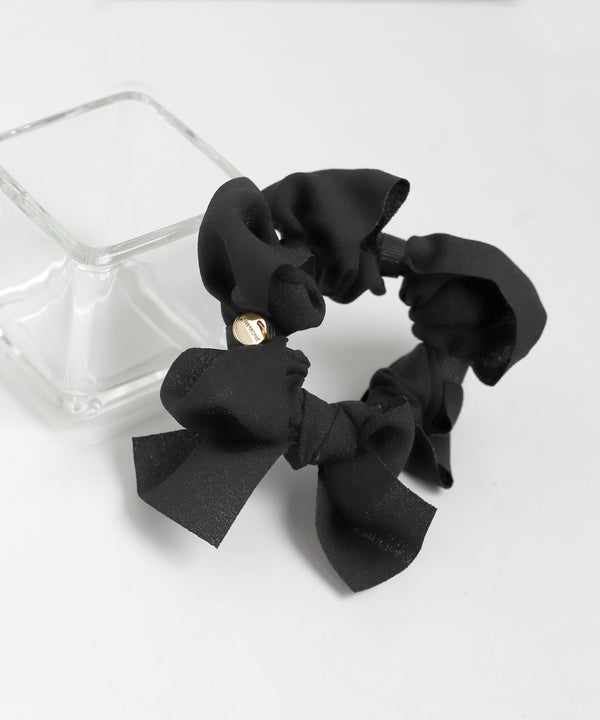 ボリュームリボンシュシュ